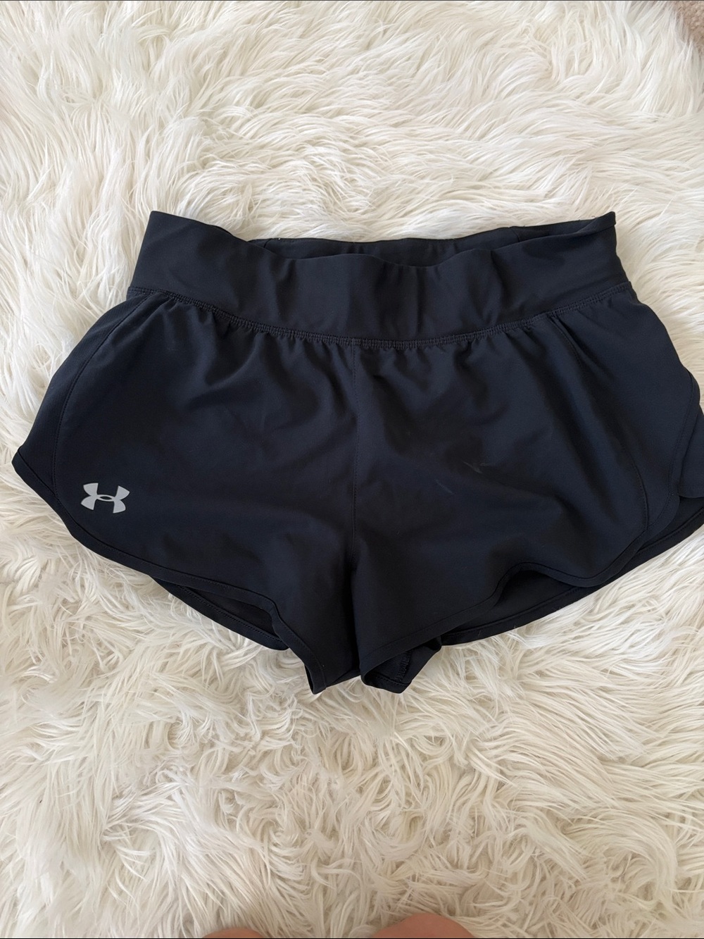 Under Armour Black Women's Performance Running Shorts
